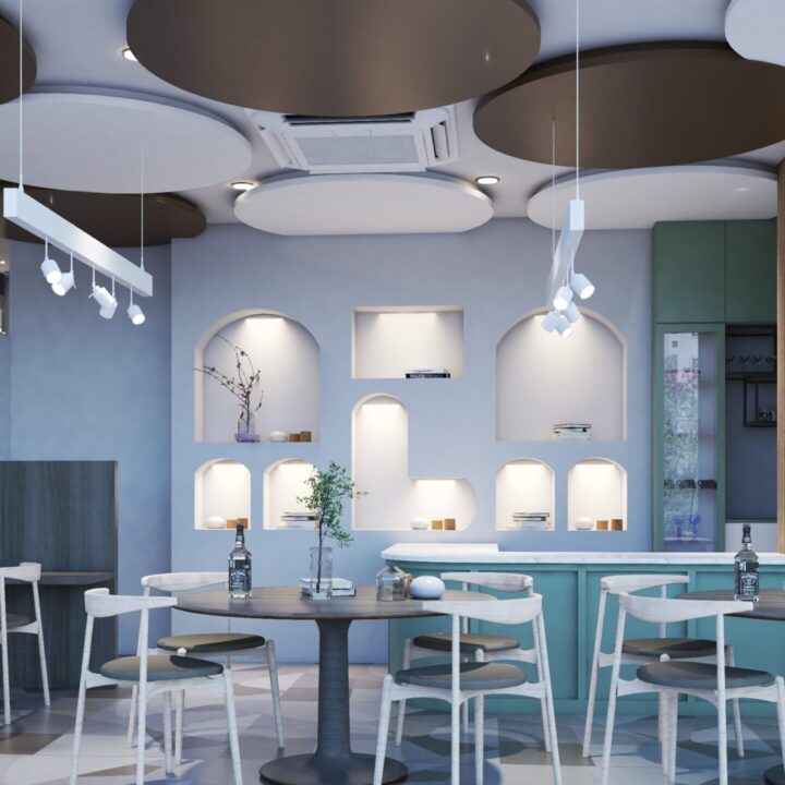 Cafe Interior Design, Commercial Space Interior Design