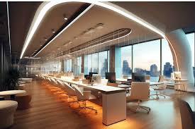 Office interior design, conference room design