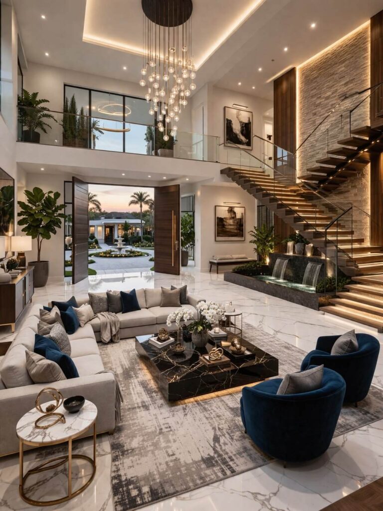 Best Luxury Living room Interior Design In Indore Gurgaon, bhopal, Noida turn key interiors https://zkinteriors.com/turnkey-interior-design/