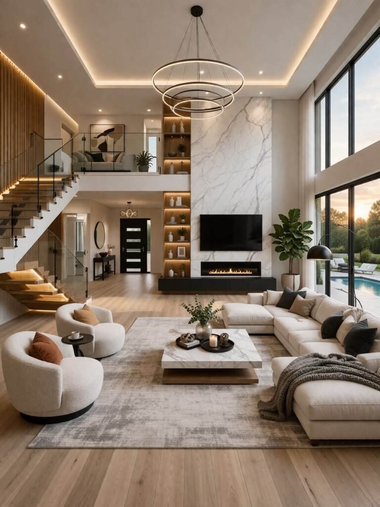 Living Room Design Ideas for a Wow Factor (2025 Edition) - ZK Interiors