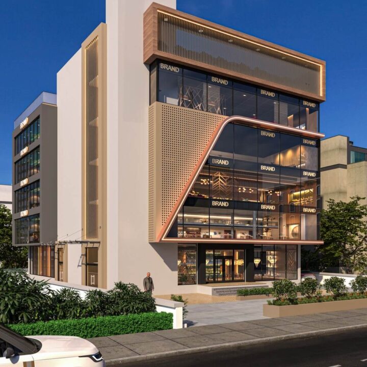 Best 3D Render for Commercial Buildings/ shopping complexes, malls