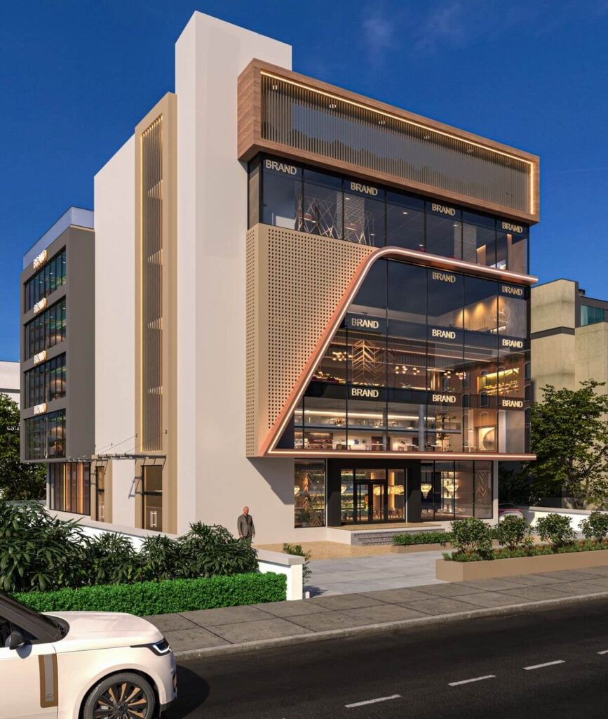Best 3D Render for Commercial Buildings/ shopping complexes, malls