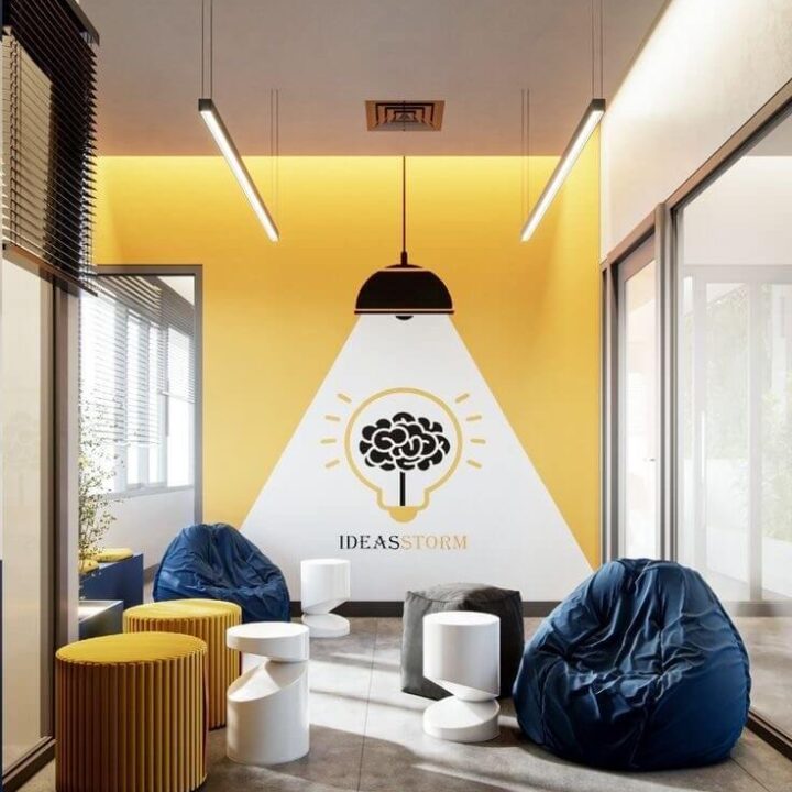 Office Interior Desisgn in Indore, Office Sitting Area Design
