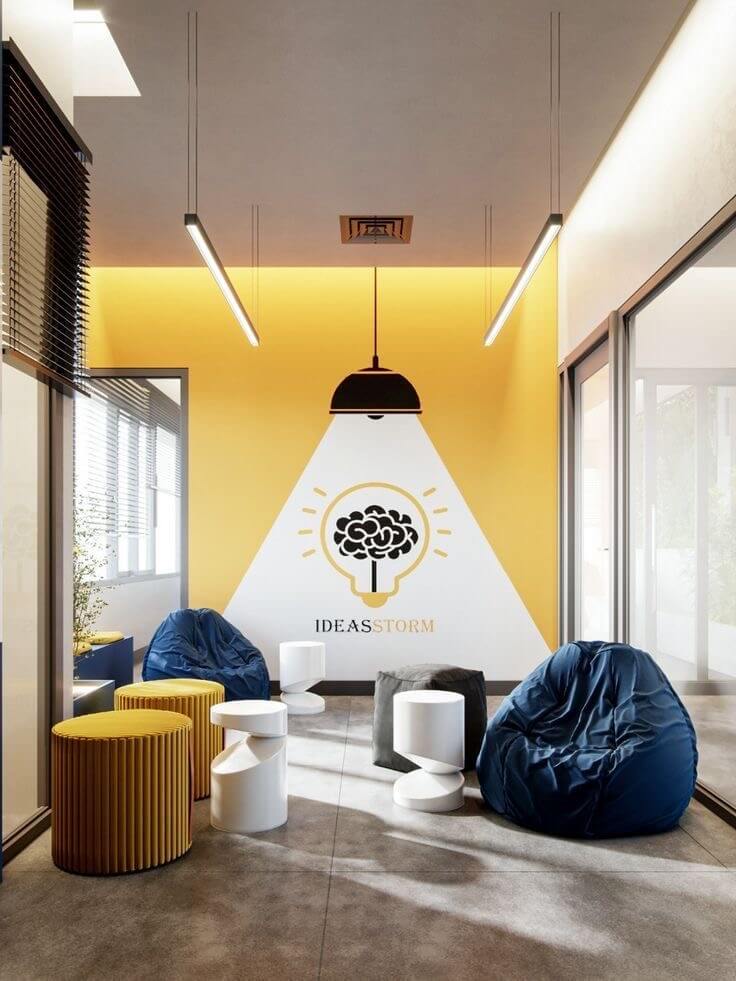 Office Interior Desisgn in Indore, Office Sitting Area Design