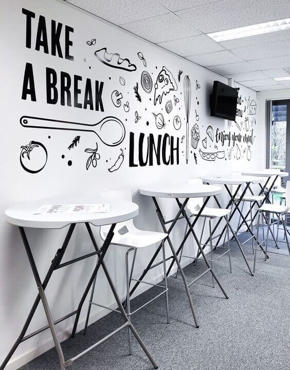 Best Office Pantry & Cafeteria Interior Design