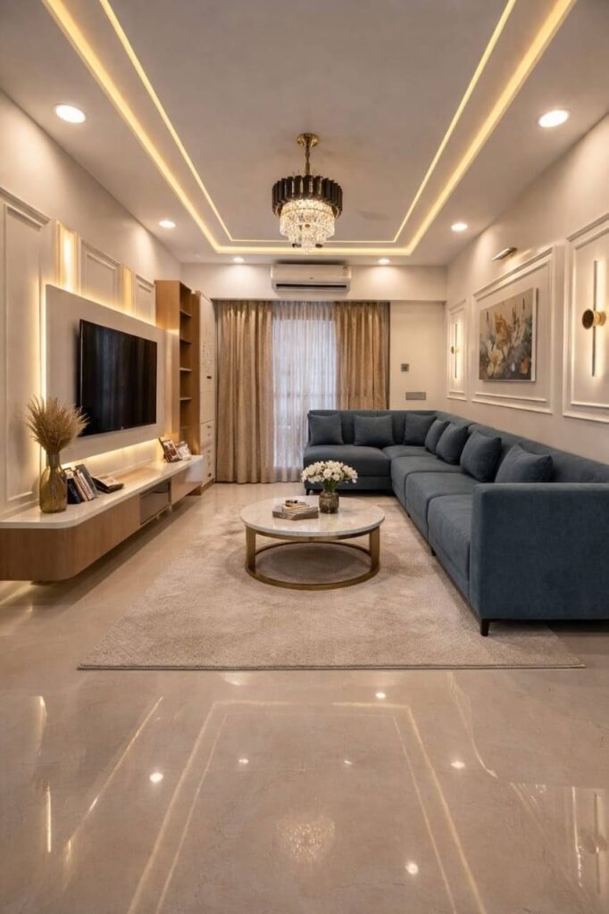 Best Living room Interior Design In Indore For Modern Living