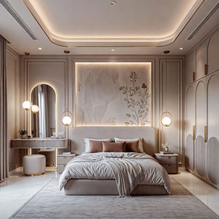 Best bedroom interior design in Indore