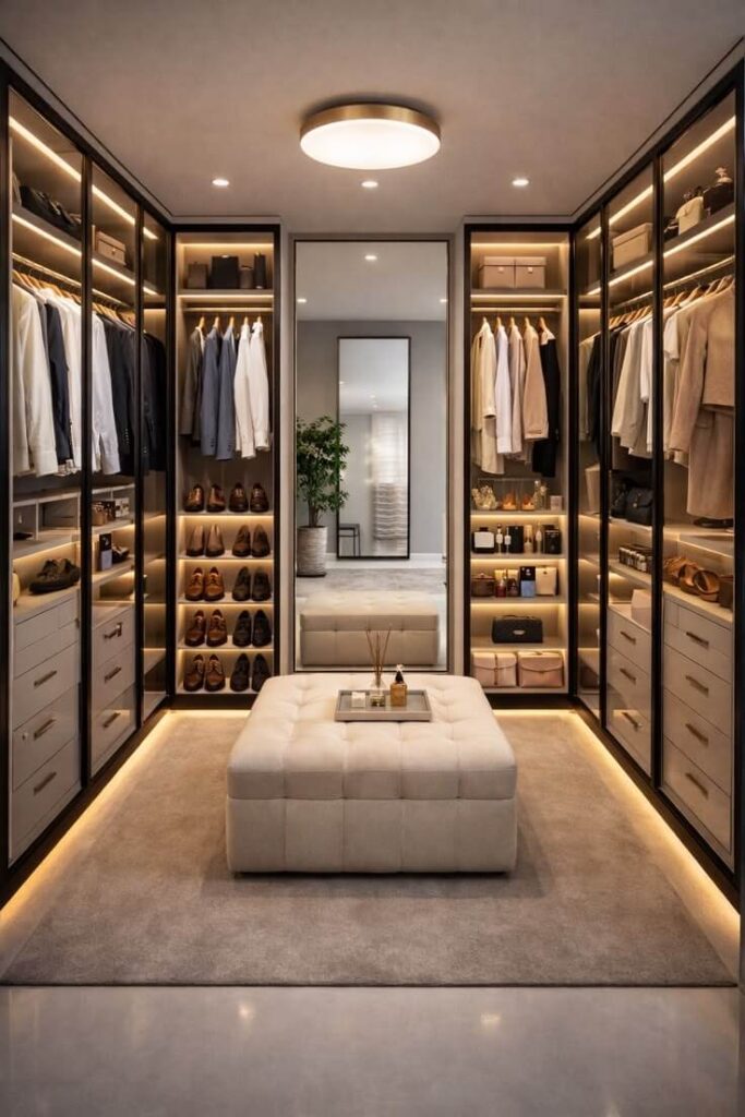 Best Walk in Closet Interior Design in Indore