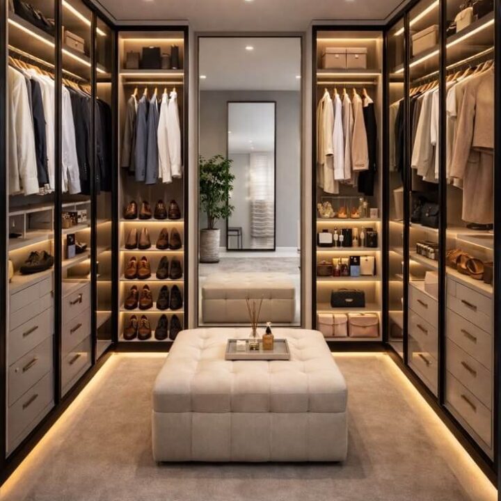 Best Walk in Closet Interior Design in Indore
