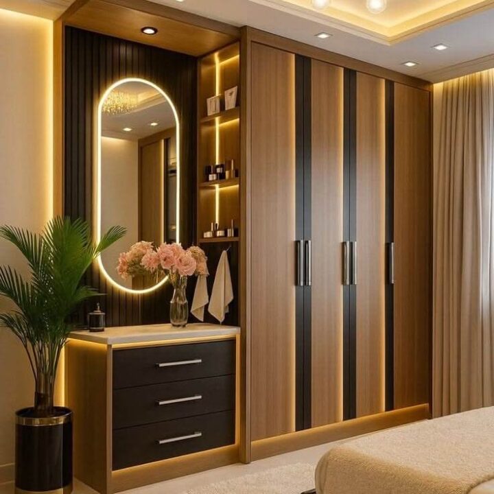 Best Bedroom Cupboard Design in Indore