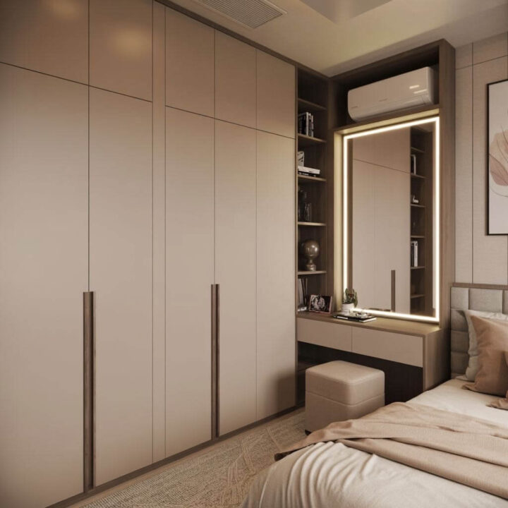 Best wardrobe design for bedroom interiors for small bedrooms