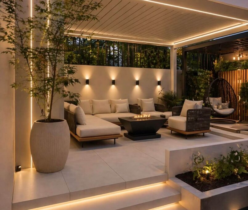 Best Interior Design for garden sitting/ outdoor sitting/ lounge area