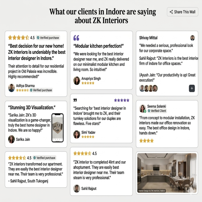 Top Rated Interior Designer near me