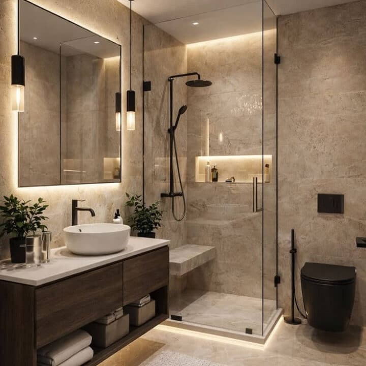 Modern Bathroom Interior
