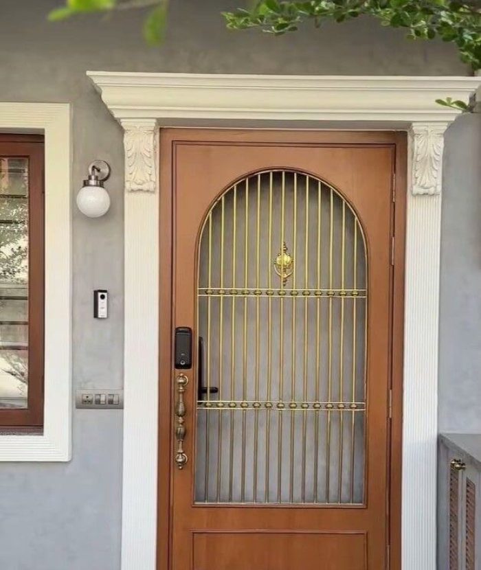 Metal Grill Main Door Design for Home, House Entrance.