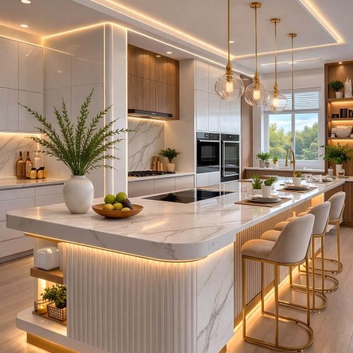 Best Kitchen island Interior design for a modern aesthetic home/house Best Kitchen island Interior design for a modern aesthetic home/house best interior designer in indore